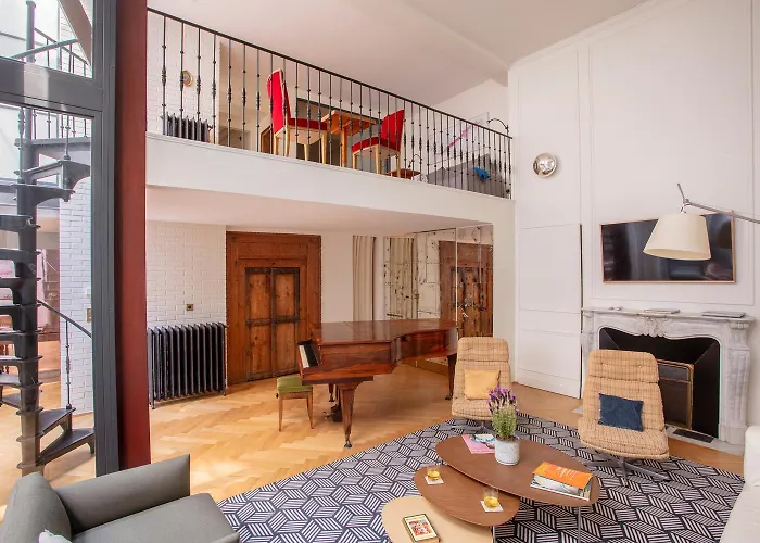 Parisian Loft With Plenty Of Light And Solarium In Bastille Area